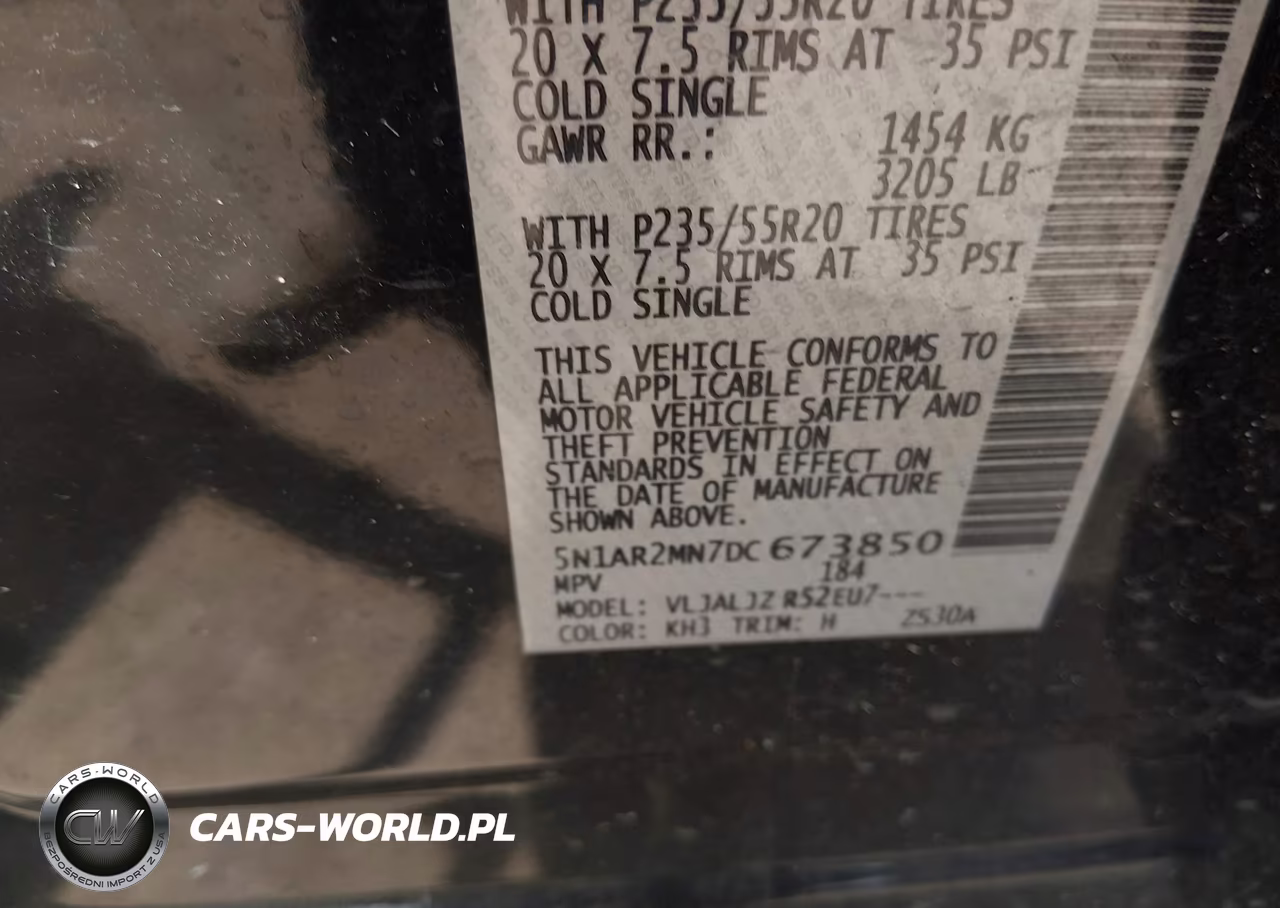 2013 Nissan Pathfinder Platinum VIN:5N1AR2MN7DC673850 - 9