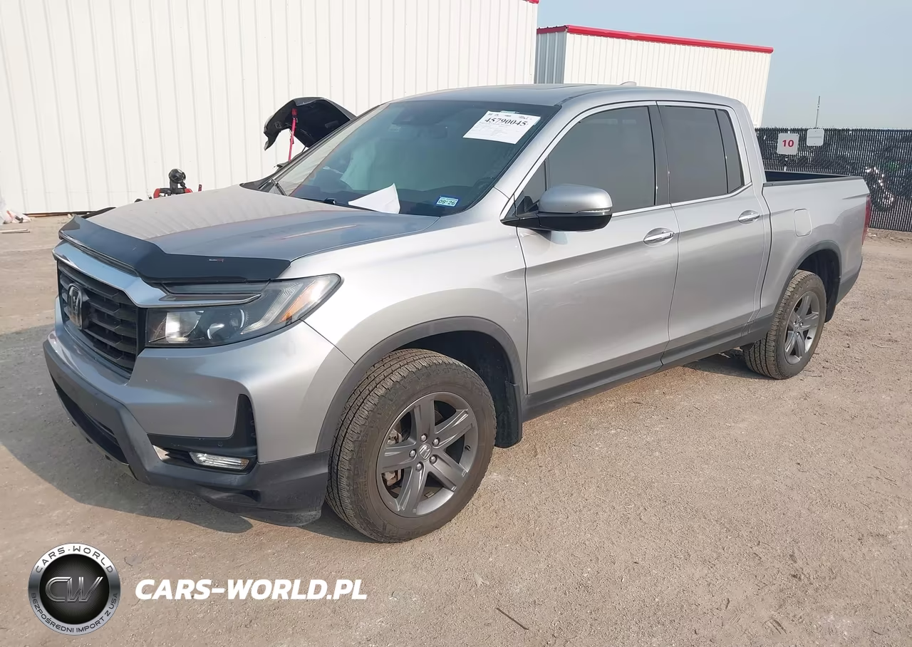 2021 Honda Ridgeline Rtl-E VIN:5FPYK3F76MB026300 - 2