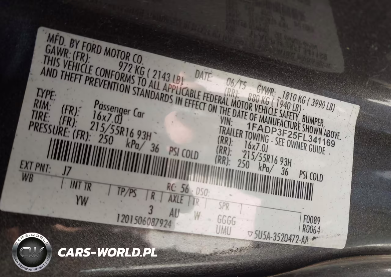 2015 Ford Focus Se VIN:1FADP3F25FL341169 - 9