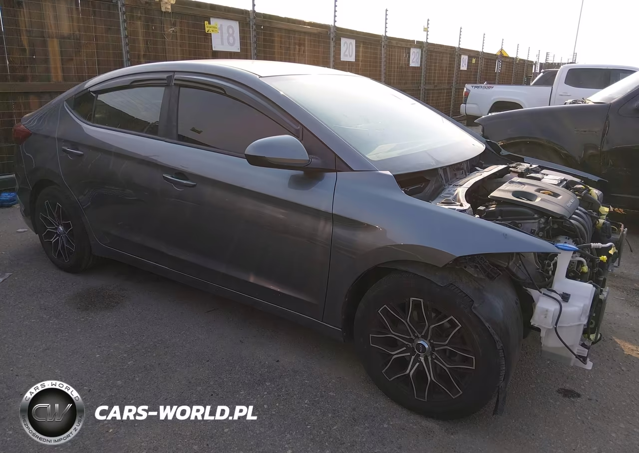 2018 Hyundai Elantra Sel VIN:5NPD84LF1JH255956 - 1