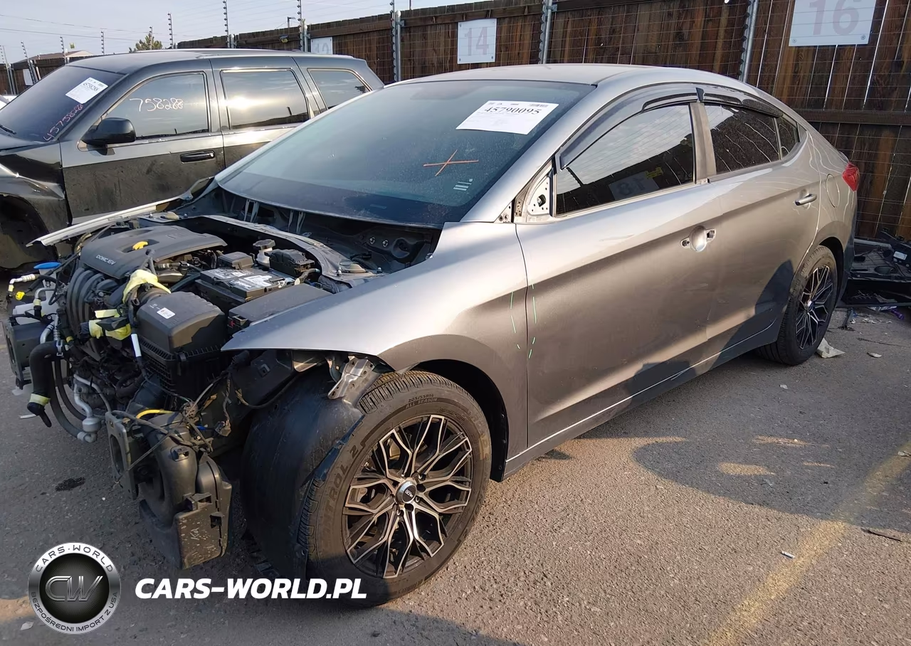 2018 Hyundai Elantra Sel VIN:5NPD84LF1JH255956 - 2