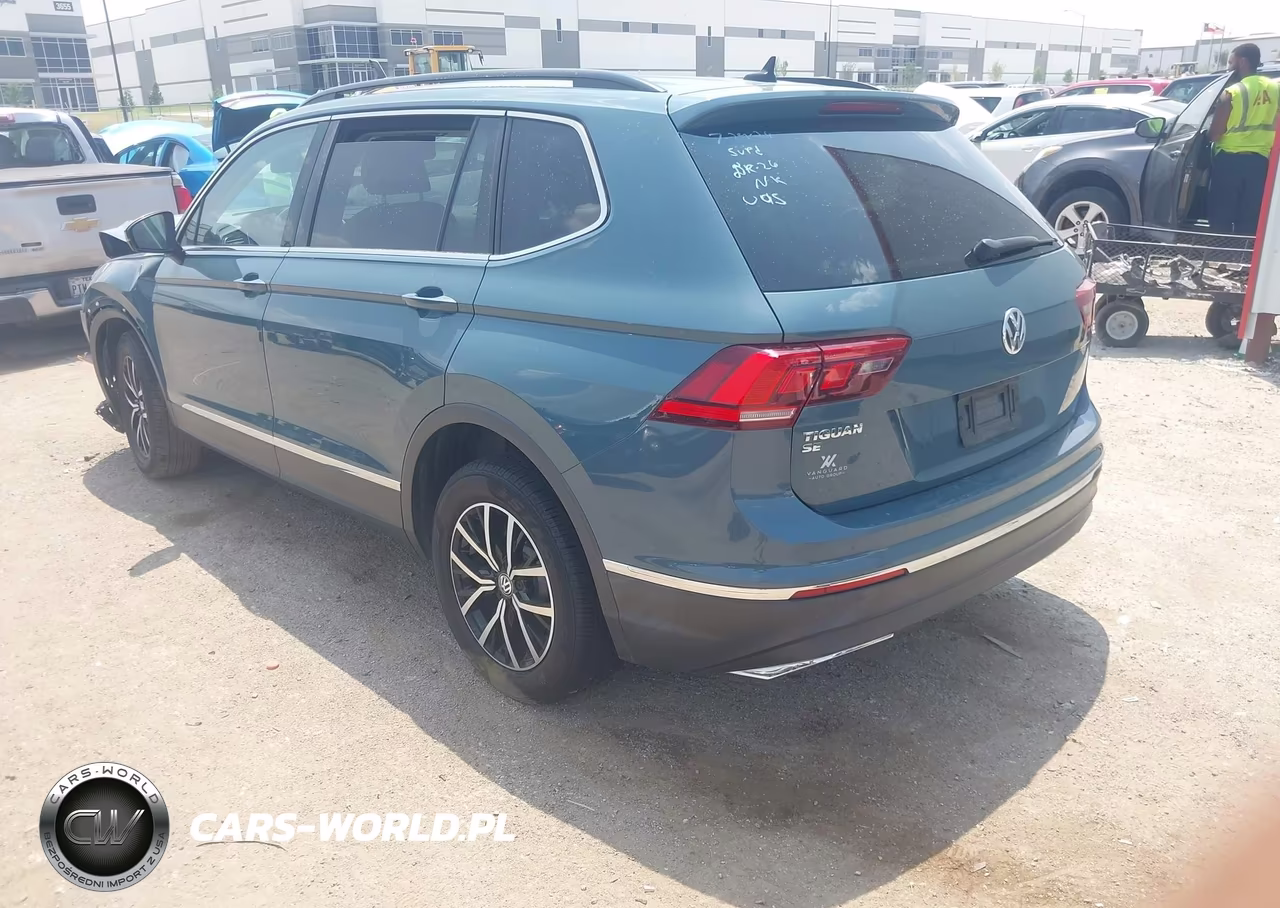 2021 Volkswagen Tiguan 2.0T Se-2.0T Se R-Line Black-2.0T Sel VIN:3VV3B7AX3MM018816 - 3