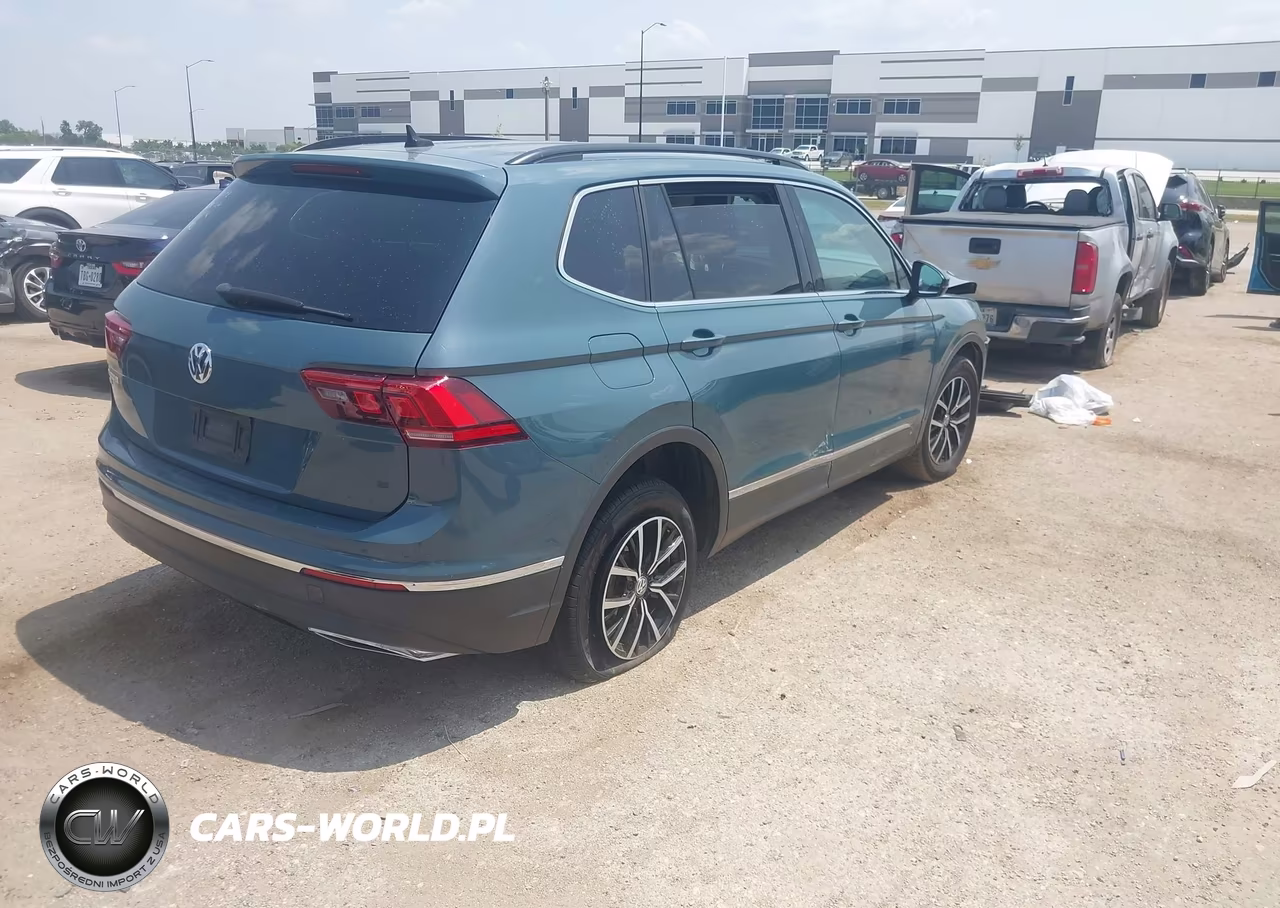 2021 Volkswagen Tiguan 2.0T Se-2.0T Se R-Line Black-2.0T Sel VIN:3VV3B7AX3MM018816 - 4