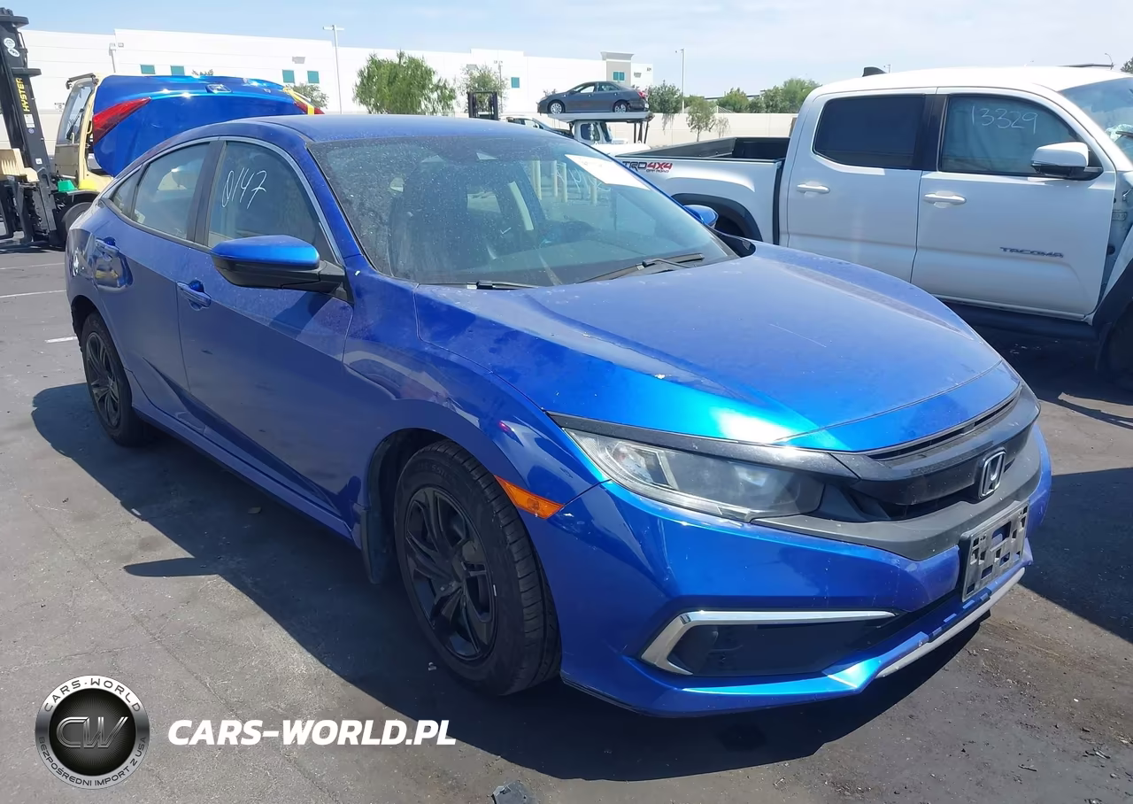 2020 Honda Civic Lx VIN:2HGFC2F69LH553742 - 1
