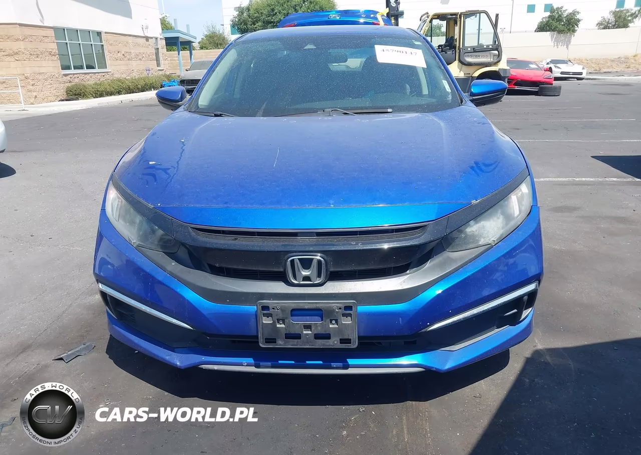 2020 Honda Civic Lx VIN:2HGFC2F69LH553742 - 13