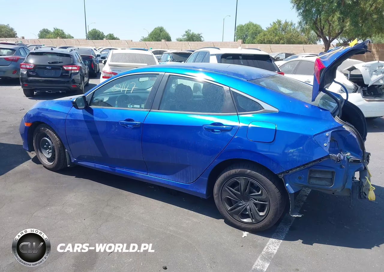 2020 Honda Civic Lx VIN:2HGFC2F69LH553742 - 15