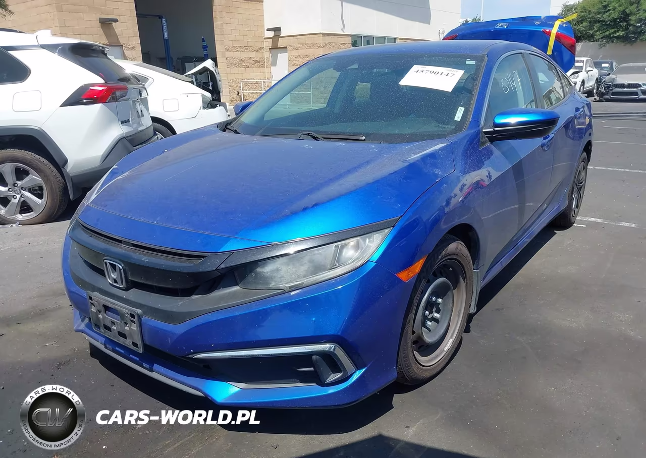 2020 Honda Civic Lx VIN:2HGFC2F69LH553742 - 2