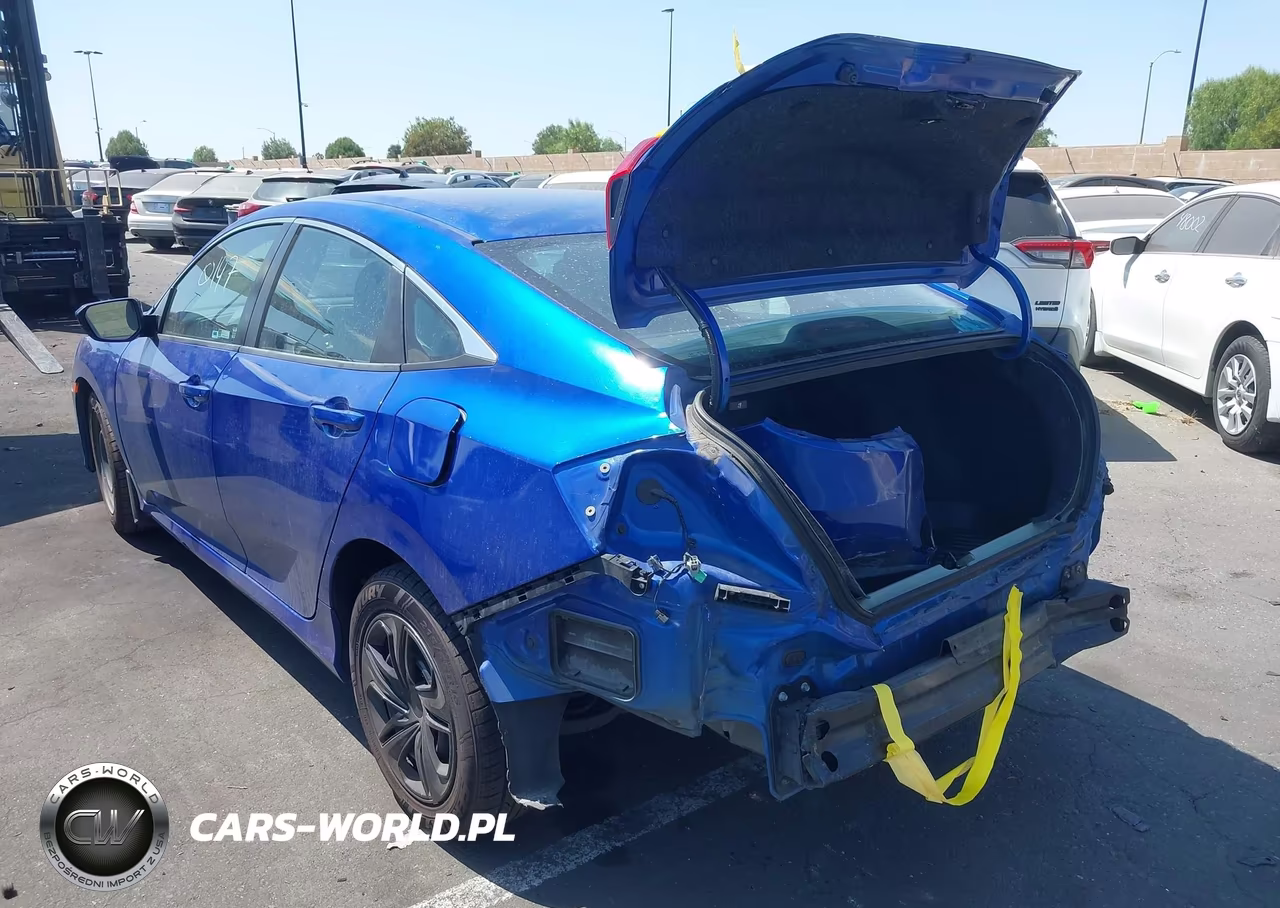 2020 Honda Civic Lx VIN:2HGFC2F69LH553742 - 3