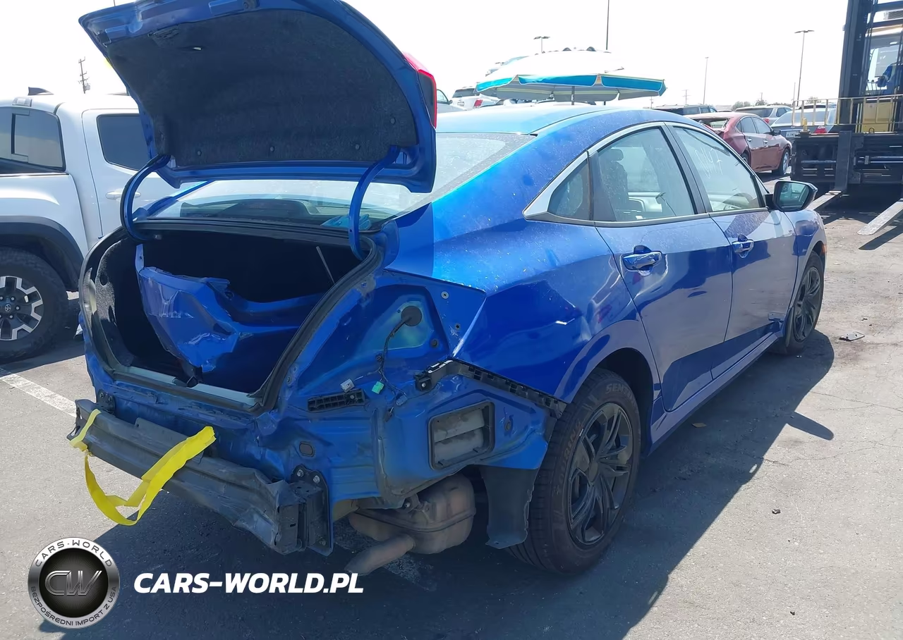 2020 Honda Civic Lx VIN:2HGFC2F69LH553742 - 4