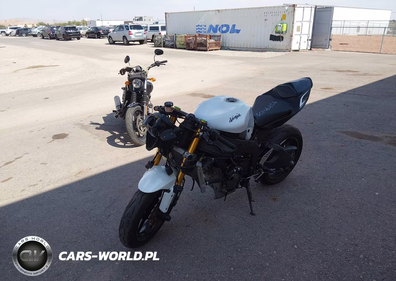 2015 Kawasaki Zx636 E VIN:JKBZXJE18FA015557 - 2