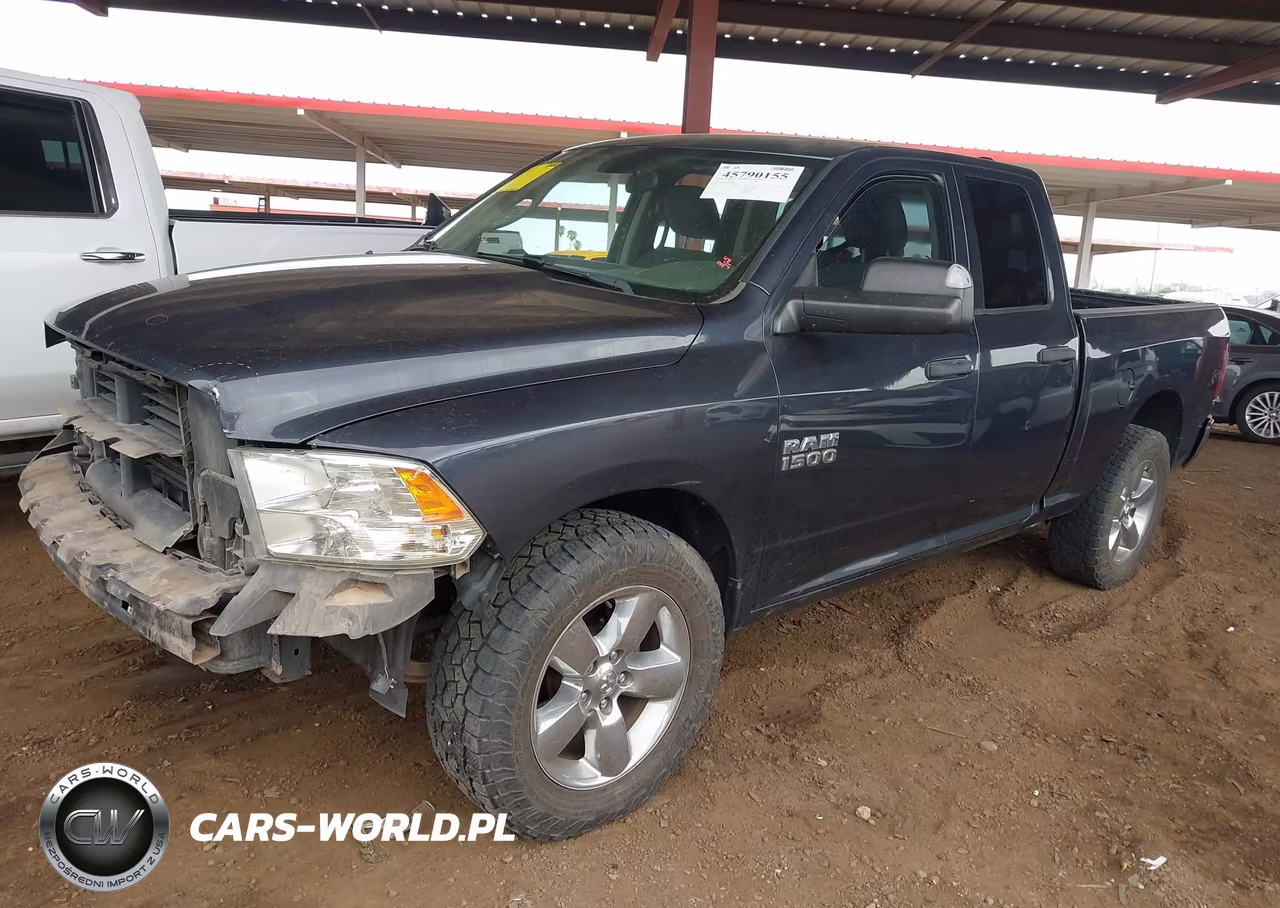 2018 Ram 1500 Express 4X4 6'4 Box VIN:1C6RR7FG5JS345869 - 2