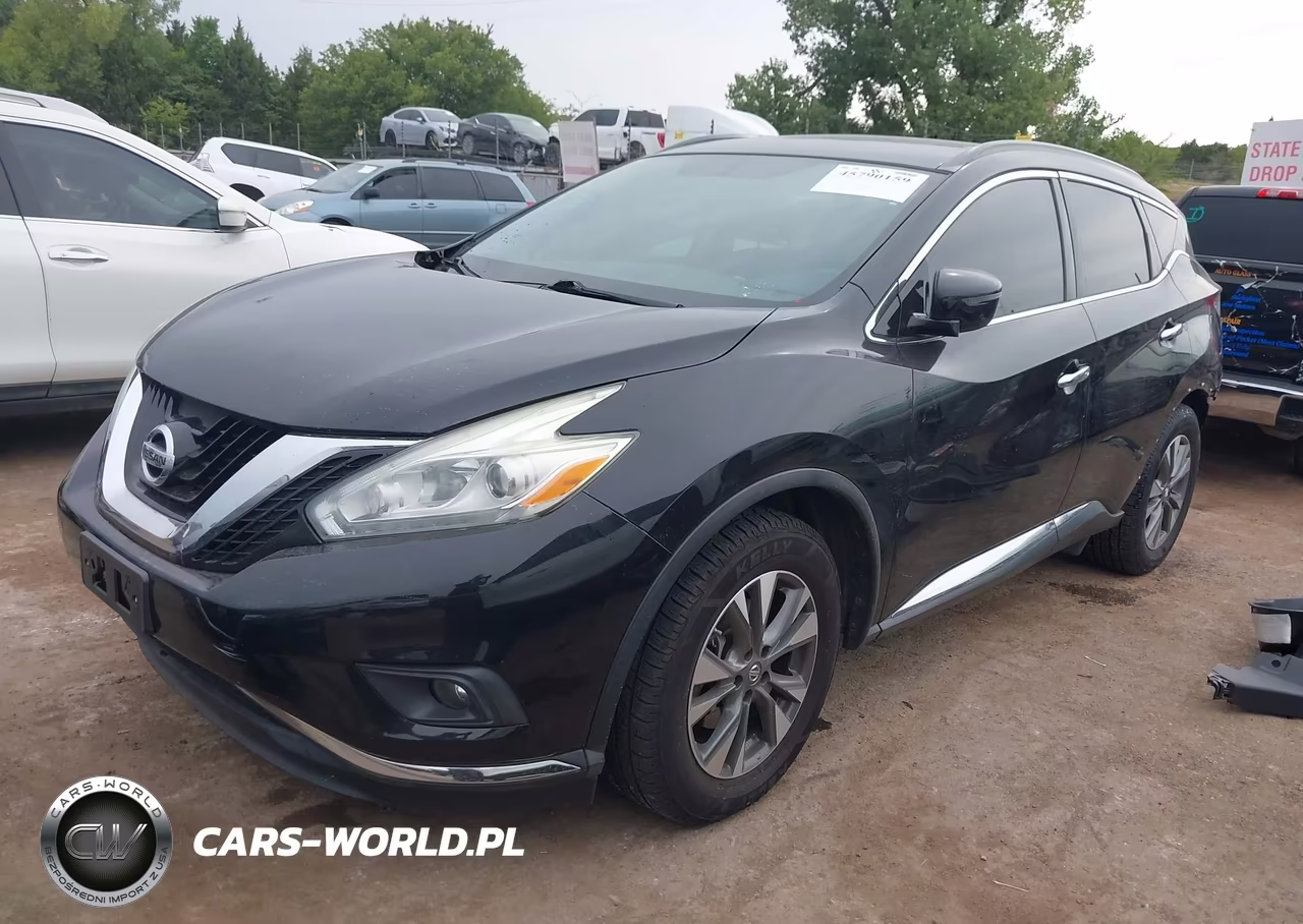 2017 Nissan Murano Platinum-S-Sl-Sv VIN:5N1AZ2MH6HN105044 - 2