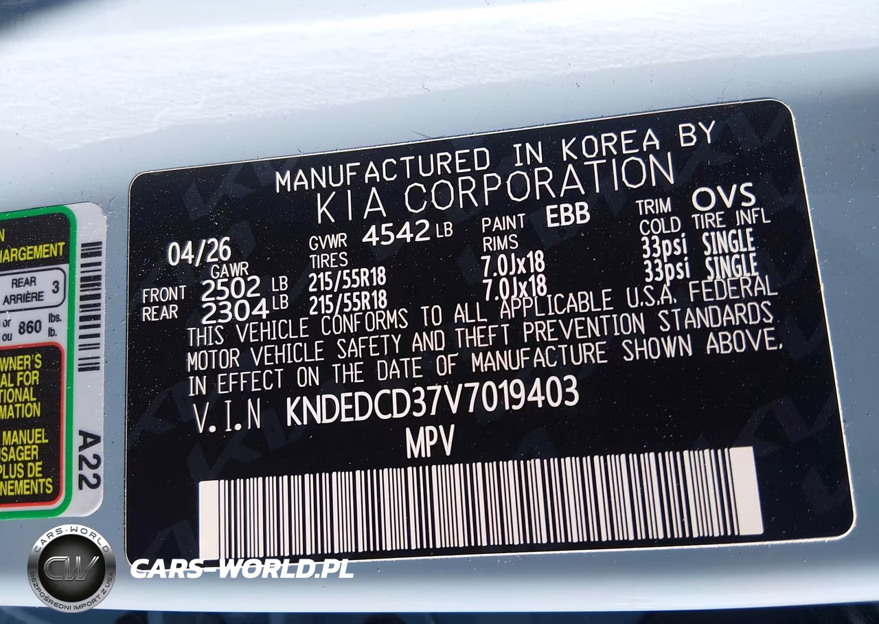 2027 Kia Seltos VIN:KNDEDCD37V7019403 - 9