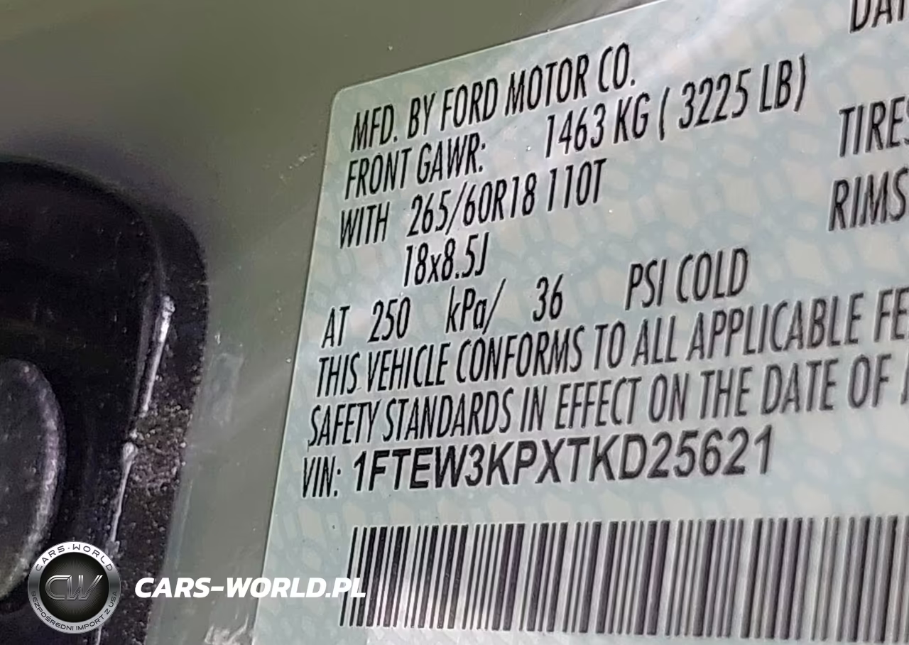 2026 Ford F-150 Xlt VIN:1FTEW3KPXTKD25621 - 9