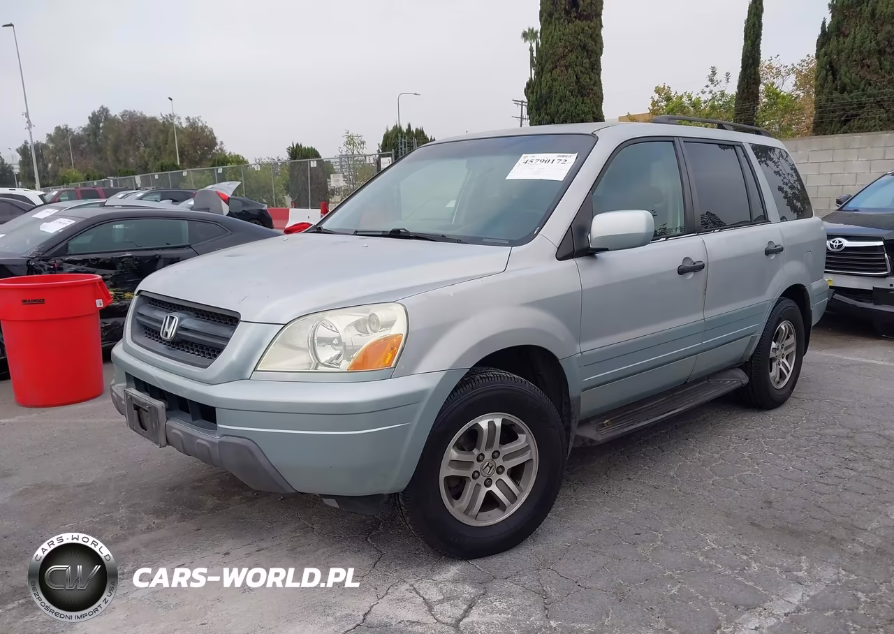 2003 Honda Pilot Ex-L VIN:2HKYF18563H537695 - 2