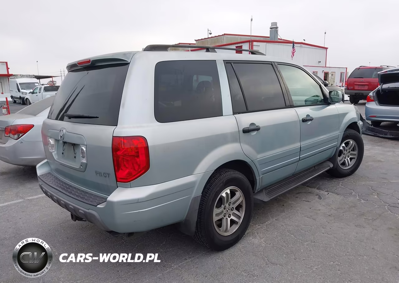 2003 Honda Pilot Ex-L VIN:2HKYF18563H537695 - 4