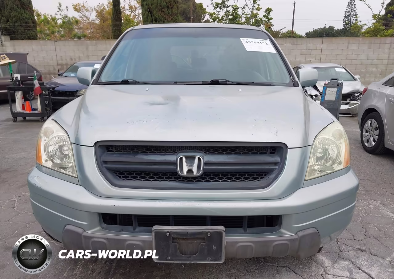 2003 Honda Pilot Ex-L VIN:2HKYF18563H537695 - 6