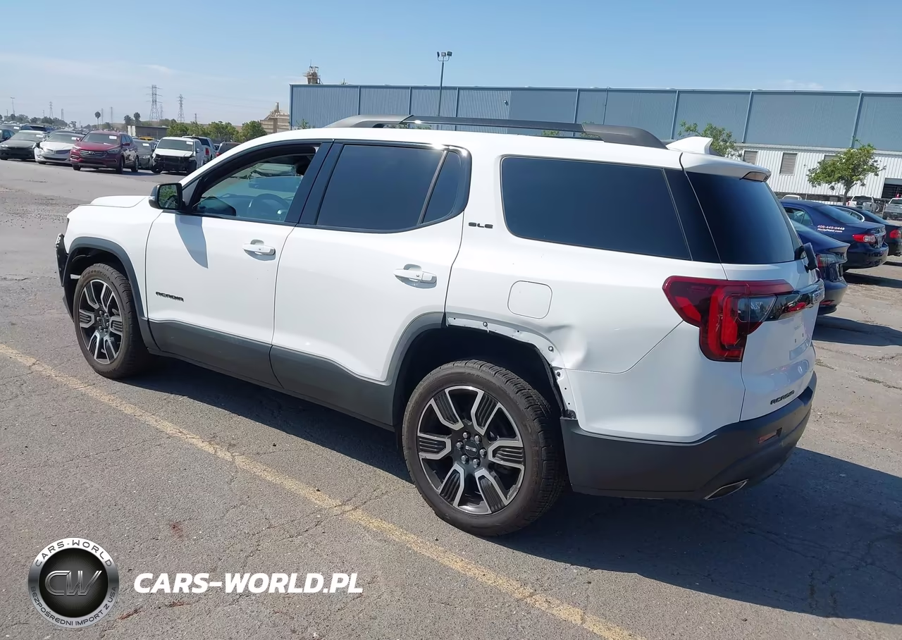 2021 GMC Acadia Fwd Sle VIN:1GKKNKLS3MZ188733 - 3