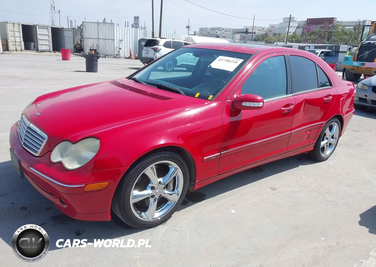 2004 Mercedes-Benz C 230 Kompressor Sport-Sport VIN:WDBRF40J04A636373 - 2