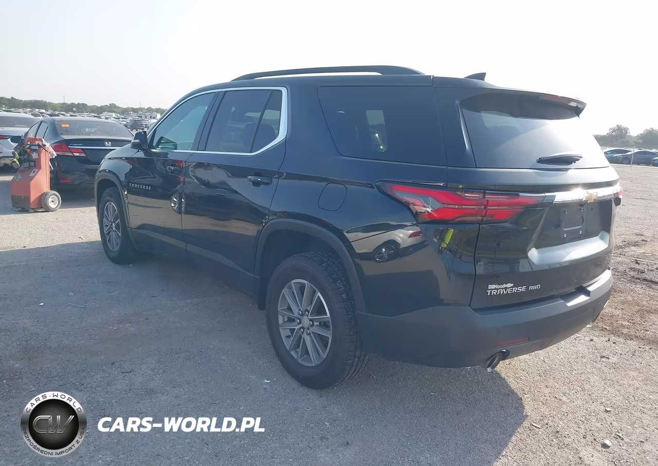 2022 Chevrolet Traverse Awd Lt Leather VIN:1GNEVHKW5NJ106170 - 3