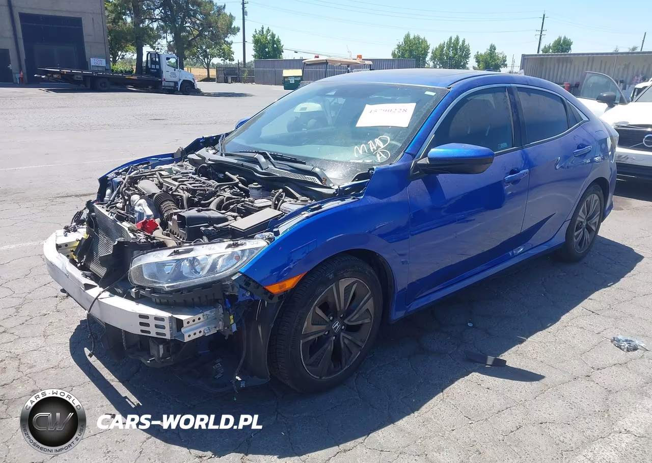 2019 Honda Civic Ex VIN:SHHFK7H61KU409861 - 2
