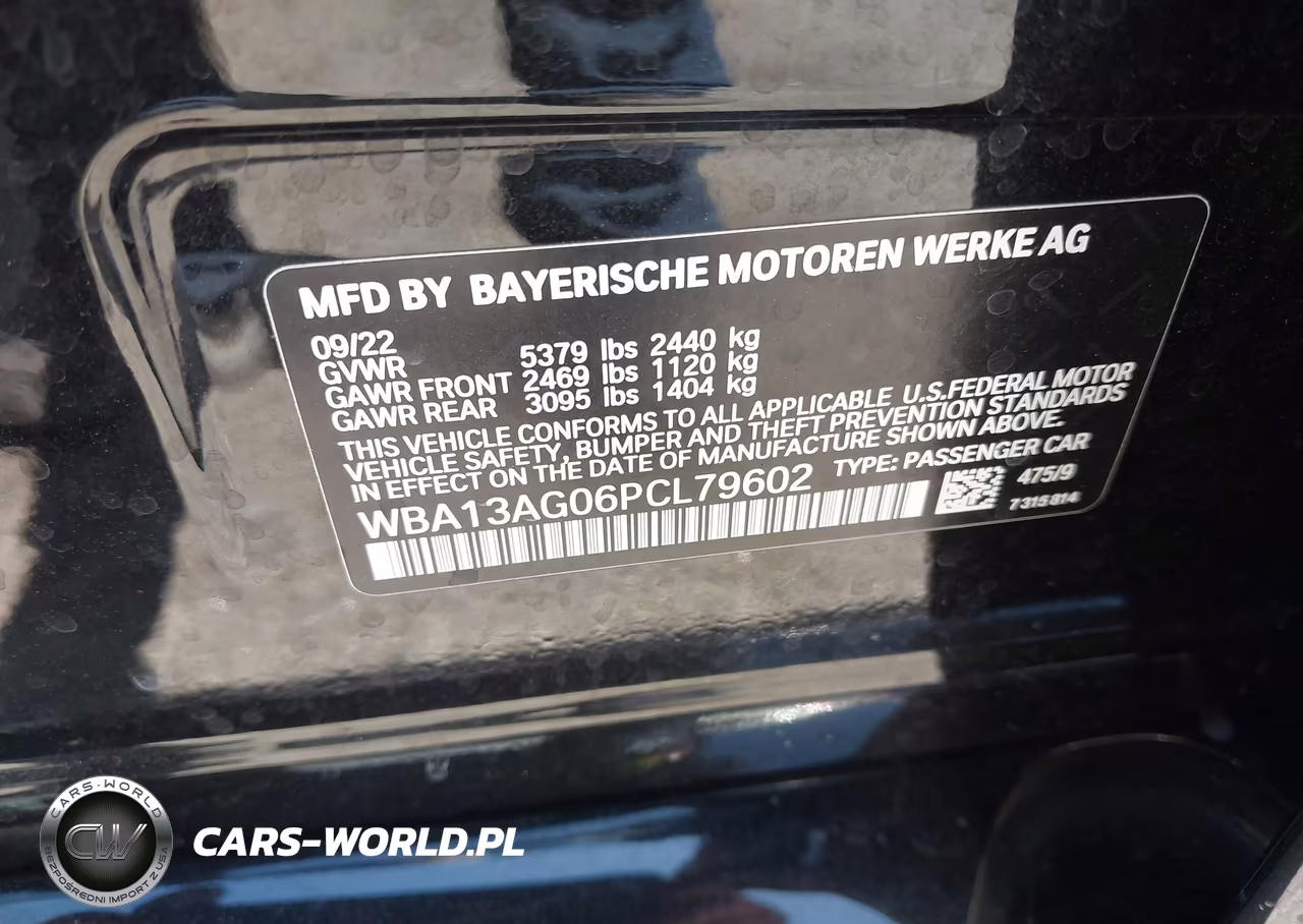 2023 BMW 530E VIN:WBA13AG06PCL79602 - 9