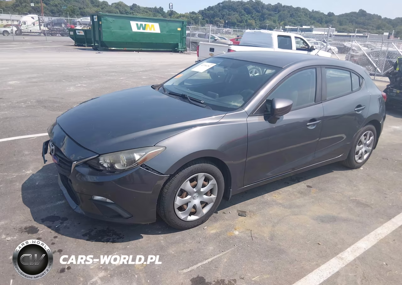 2014 Mazda Mazda3 VIN:JM1BM1K74E1110628 - 2