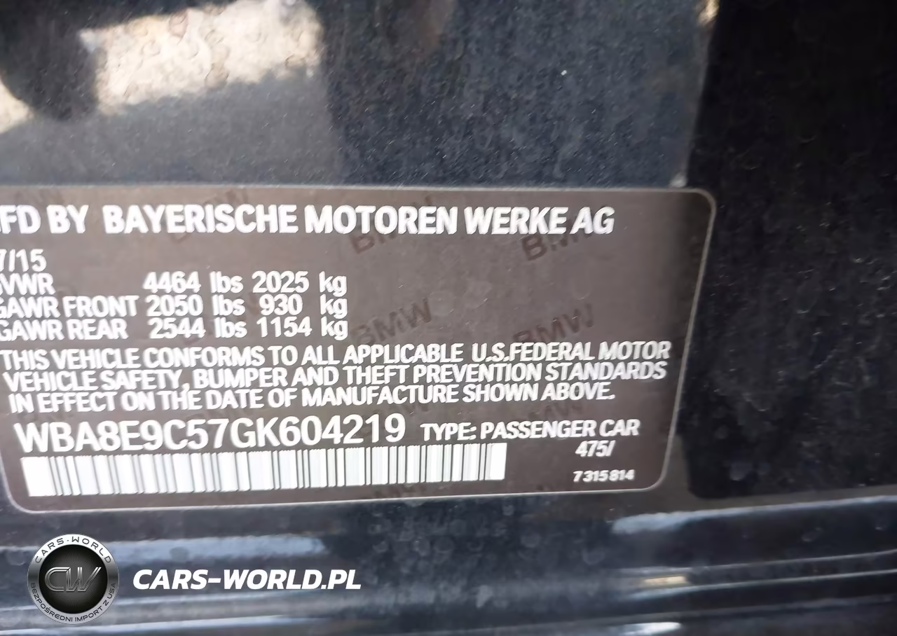 2016 BMW 328I VIN:WBA8E9C57GK604219 - 9