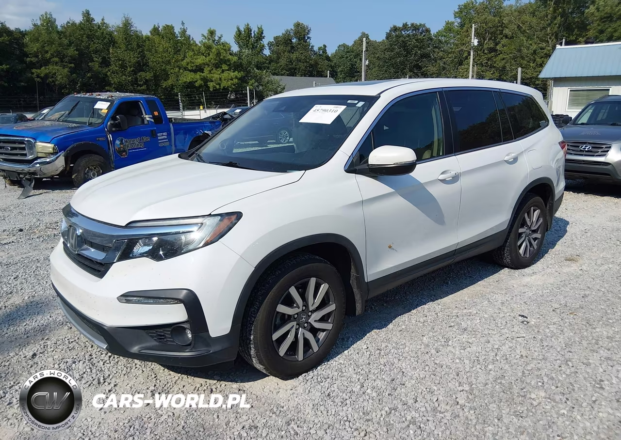 2021 Honda Pilot 2Wd Ex-L VIN:5FNYF5H58MB023791 - 2