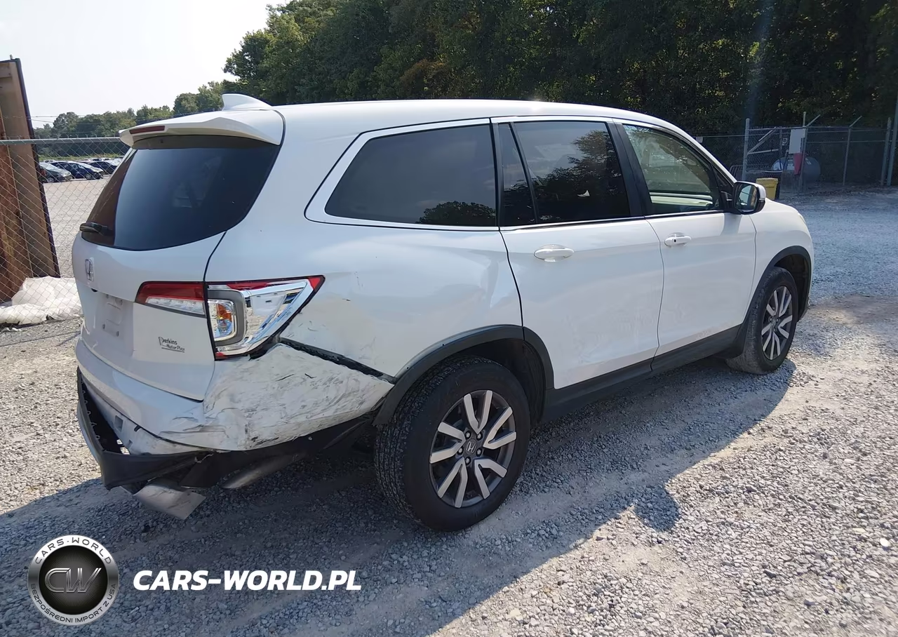 2021 Honda Pilot 2Wd Ex-L VIN:5FNYF5H58MB023791 - 4