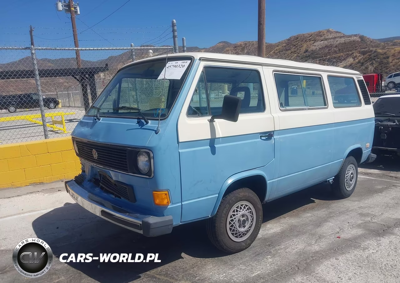 1984 Volkswagen Vanagon Bus VIN:WV2YB0253EH034160 - 2