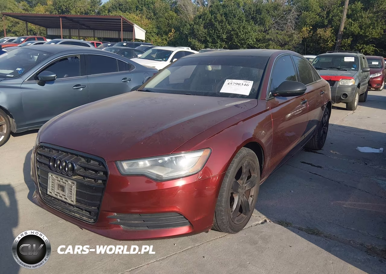 2012 Audi A6 2.0T Premium Plus VIN:WAUDFAFC8CN175611 - 2
