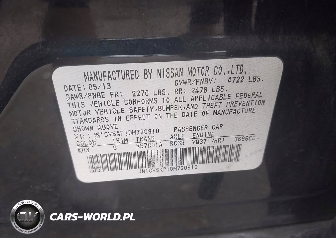 2013 Infiniti G37 Journey VIN:JN1CV6AP1DM720910 - 9