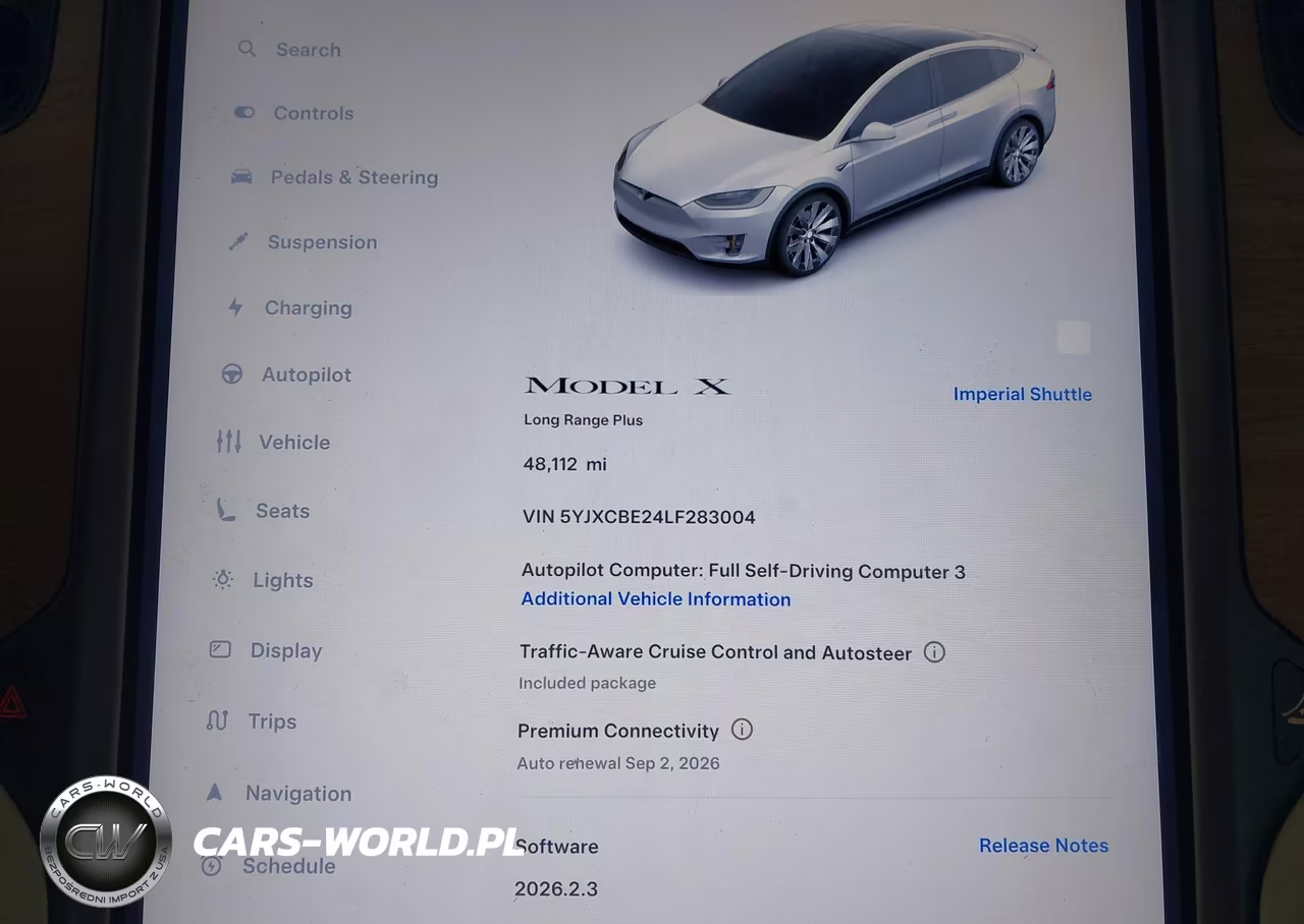 2020 Tesla Model X Long Range Dual Motor All-Wheel Drive-Long Range Plus Dual Motor All-Wheel Drive VIN:5YJXCBE24LF283004 - 7
