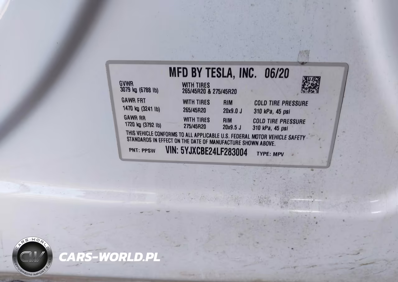 2020 Tesla Model X Long Range Dual Motor All-Wheel Drive-Long Range Plus Dual Motor All-Wheel Drive VIN:5YJXCBE24LF283004 - 9