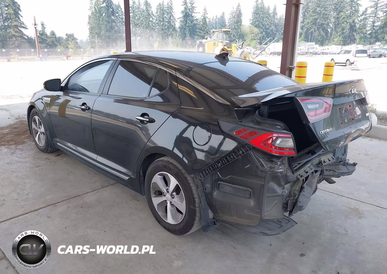 2014 Kia Optima Hybrid Lx VIN:KNAGM4AD3E5068246 - 3