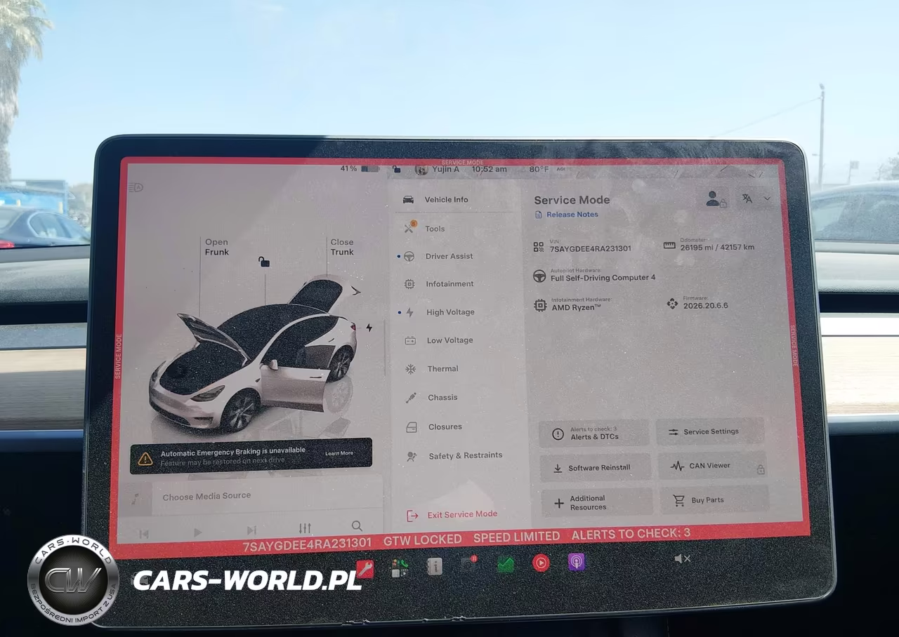 2024 Tesla Model Y Long Range Dual Motor All-Wheel Drive VIN:7SAYGDEE4RA231301 - 7