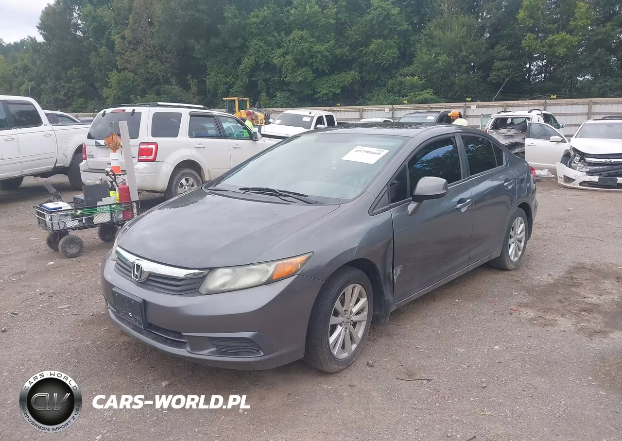 2012 Honda Civic Ex-L VIN:2HGFB2F94CH508690 - 2