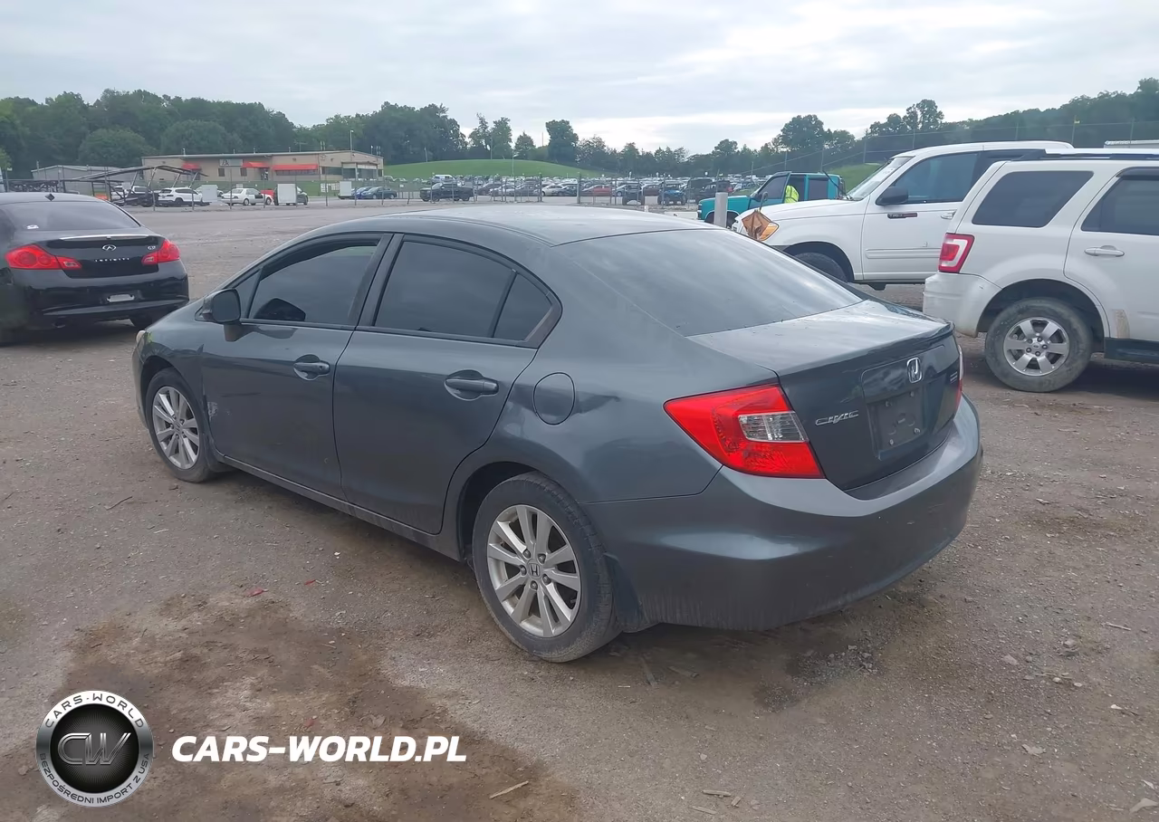 2012 Honda Civic Ex-L VIN:2HGFB2F94CH508690 - 3