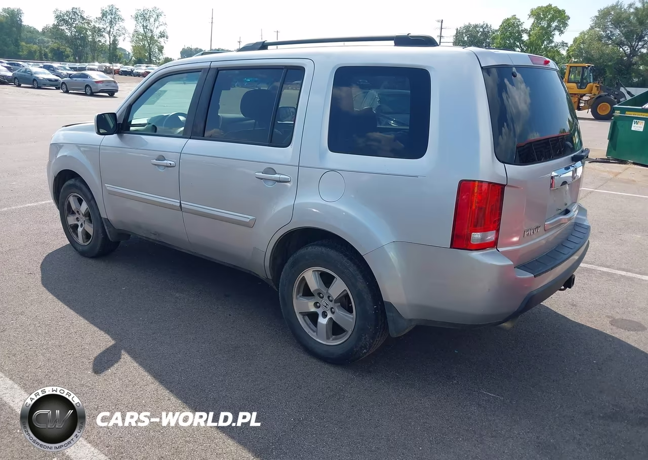 2011 Honda Pilot Ex-L VIN:5FNYF3H54BB006469 - 3