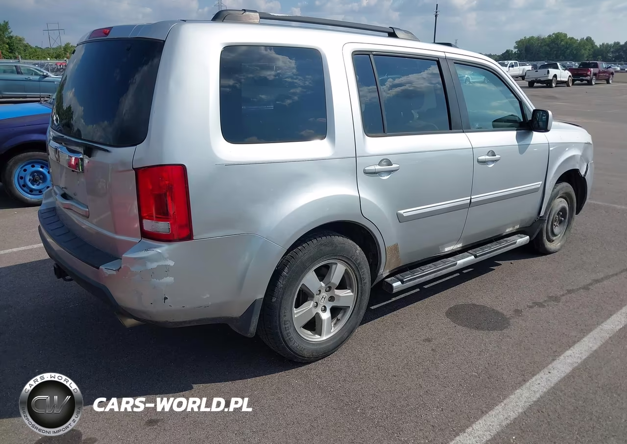 2011 Honda Pilot Ex-L VIN:5FNYF3H54BB006469 - 4