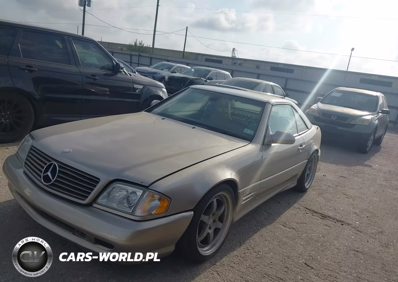 1999 Mercedes-Benz Sl 600 VIN:WDBFA76F9XF183299 - 2