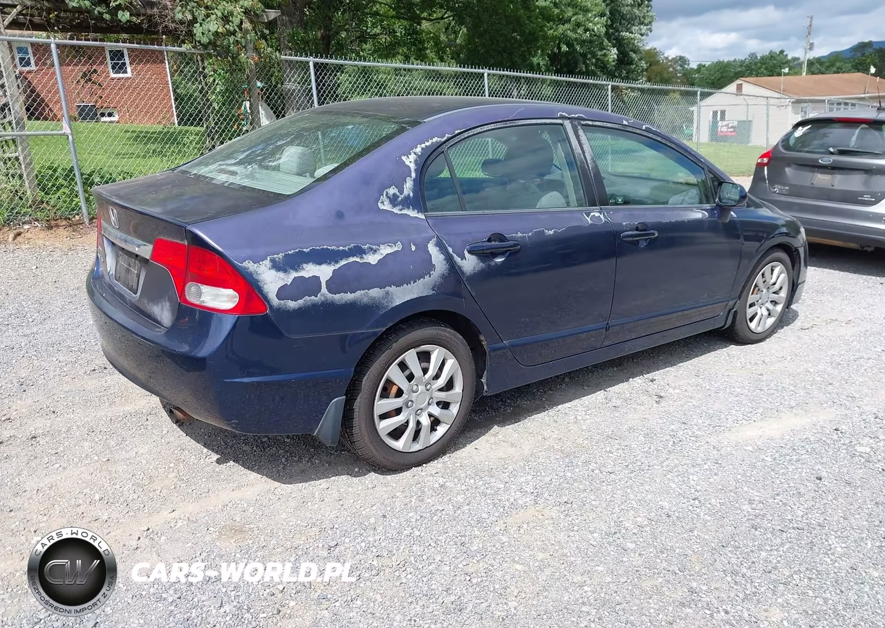 2009 Honda Civic Lx VIN:2HGFA16529H534904 - 4
