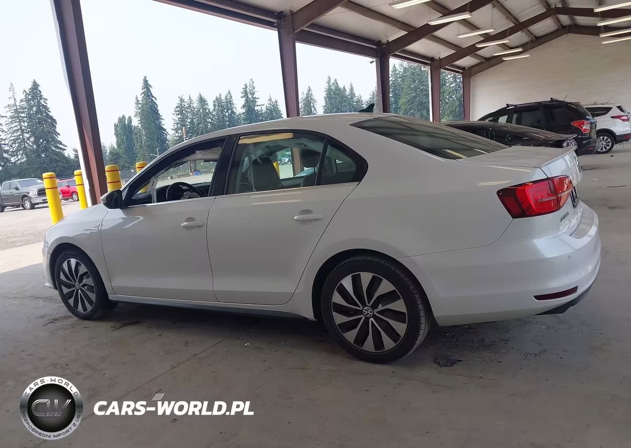 2015 Volkswagen Jetta Hybrid Sel Premium VIN:3VW637AJXFM307454 - 14
