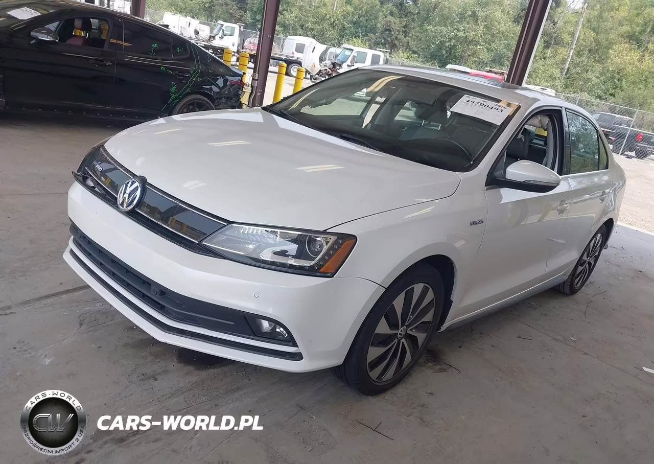 2015 Volkswagen Jetta Hybrid Sel Premium VIN:3VW637AJXFM307454 - 2