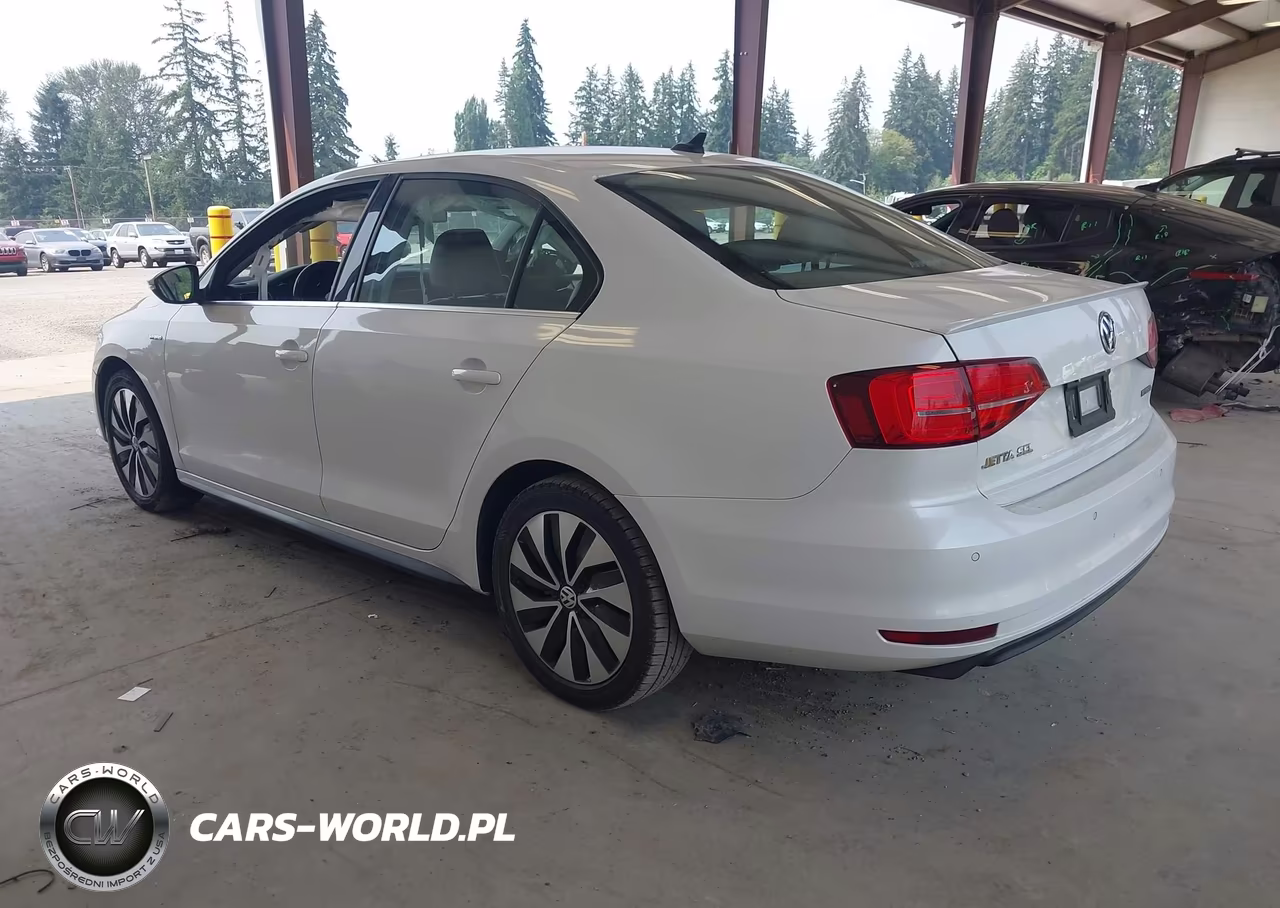 2015 Volkswagen Jetta Hybrid Sel Premium VIN:3VW637AJXFM307454 - 3