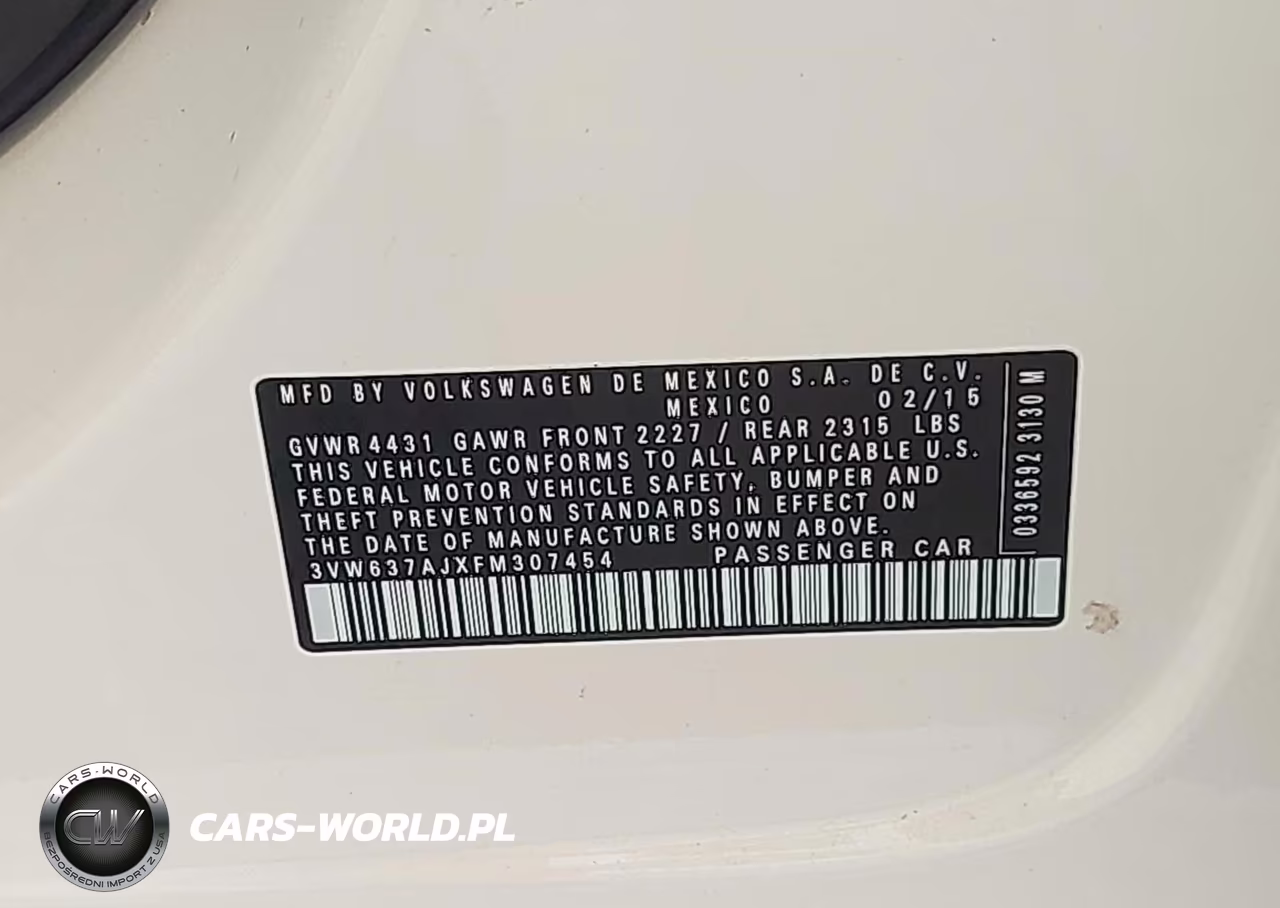 2015 Volkswagen Jetta Hybrid Sel Premium VIN:3VW637AJXFM307454 - 9