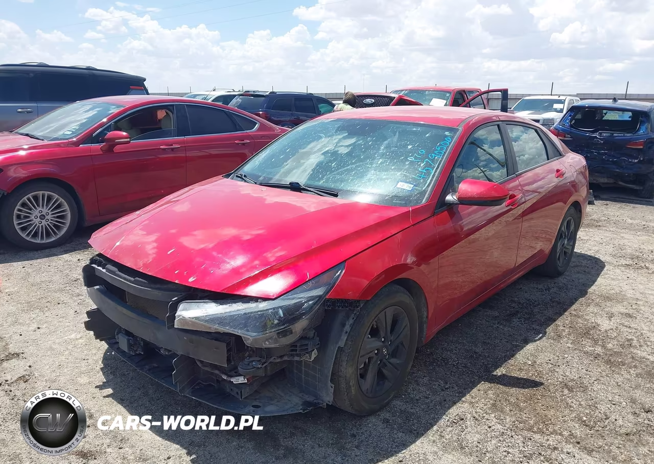 2021 Hyundai Elantra Sel VIN:5NPLS4AG3MH034940 - 2