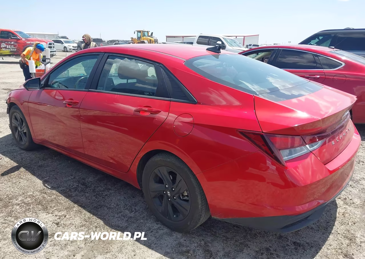 2021 Hyundai Elantra Sel VIN:5NPLS4AG3MH034940 - 3