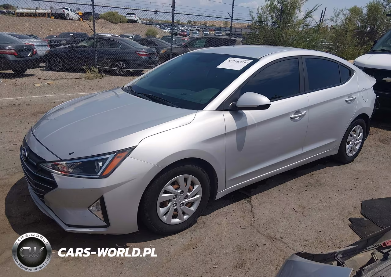 2019 Hyundai Elantra Se VIN:5NPD74LF5KH488856 - 2